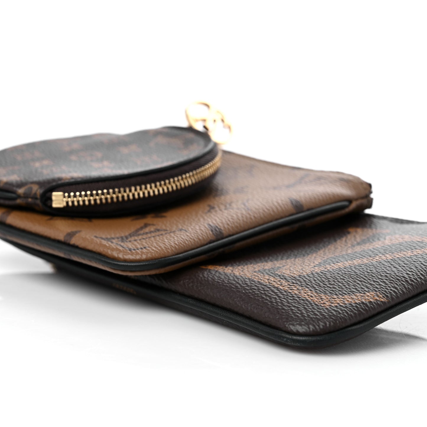 Reverse Monogram Giant Trio Pouch
