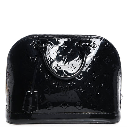 Louis Vuitton Vernis Alma PM Noir Magnetique 1 of 7