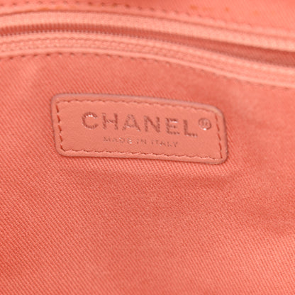 Chanel Lurex Boucle Small Deauville Tote Pink 5 of 9