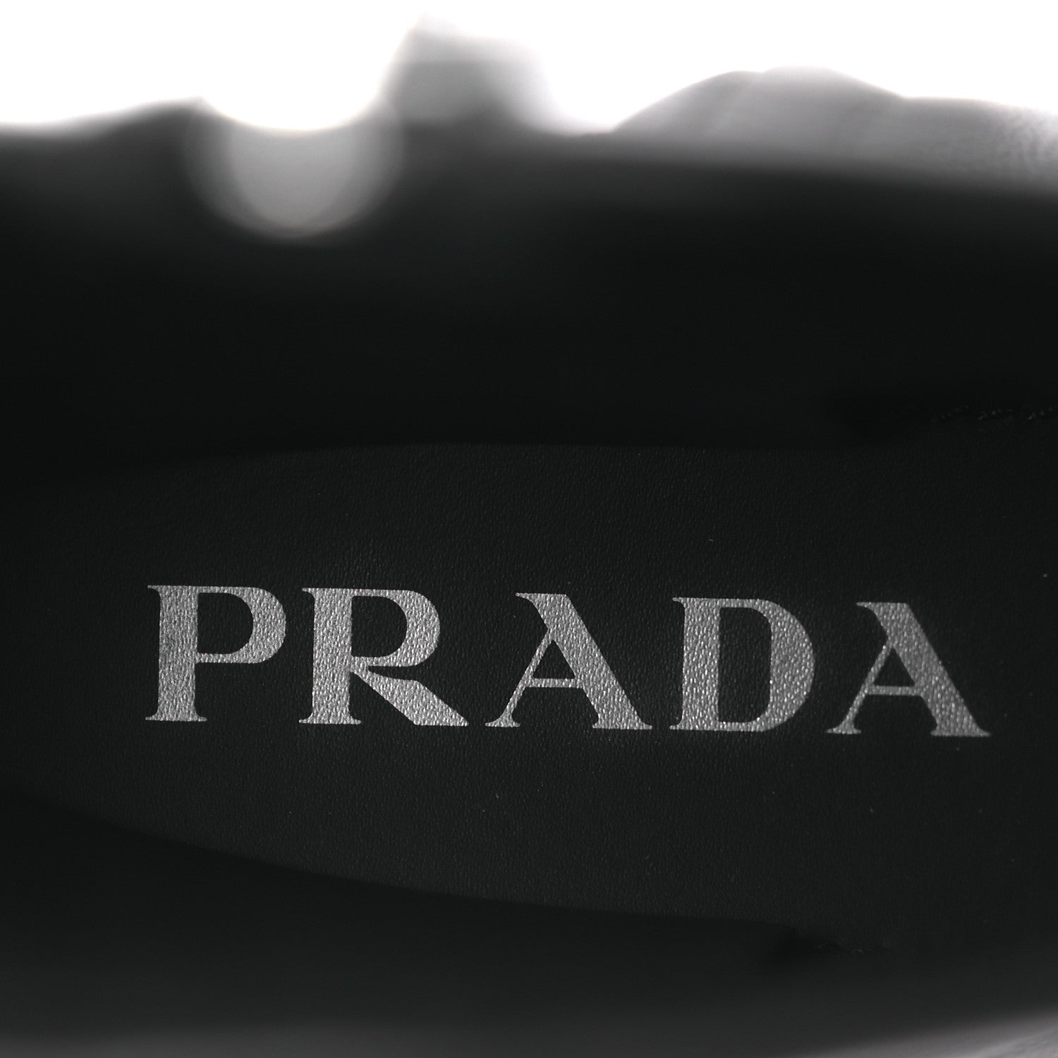 Prada Nappa Stretch Monolith Boots 37 Black 9 of 12