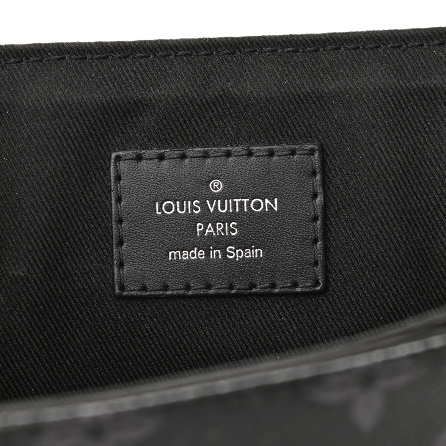 Louis Vuitton Monogram Eclipse District PM Black 6 of 9