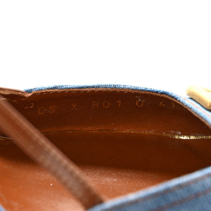Valentino Garavani Denim Vlogo Slingback 80mm Pumps 41 Denim Selleria 8 of 9