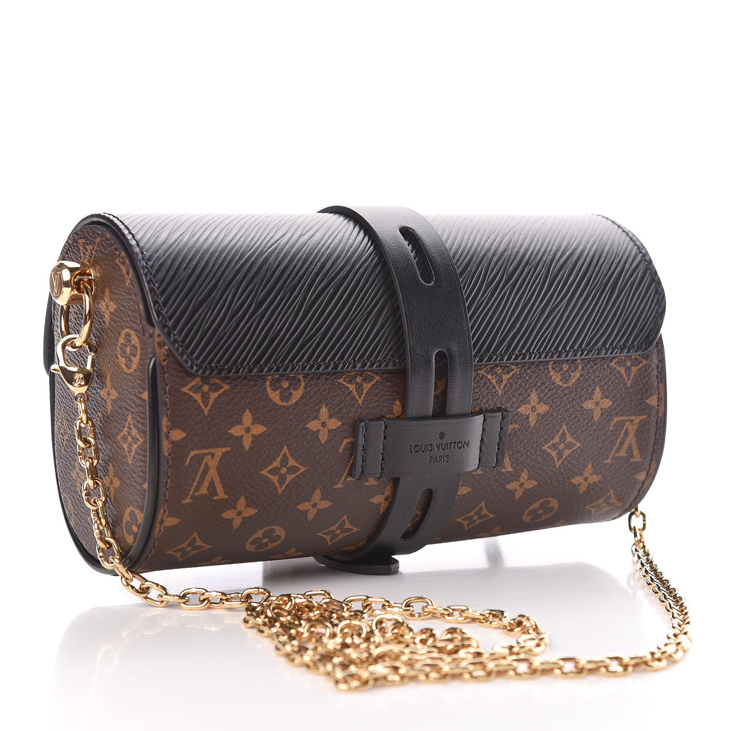 Epi Monogram Glasses Case Black