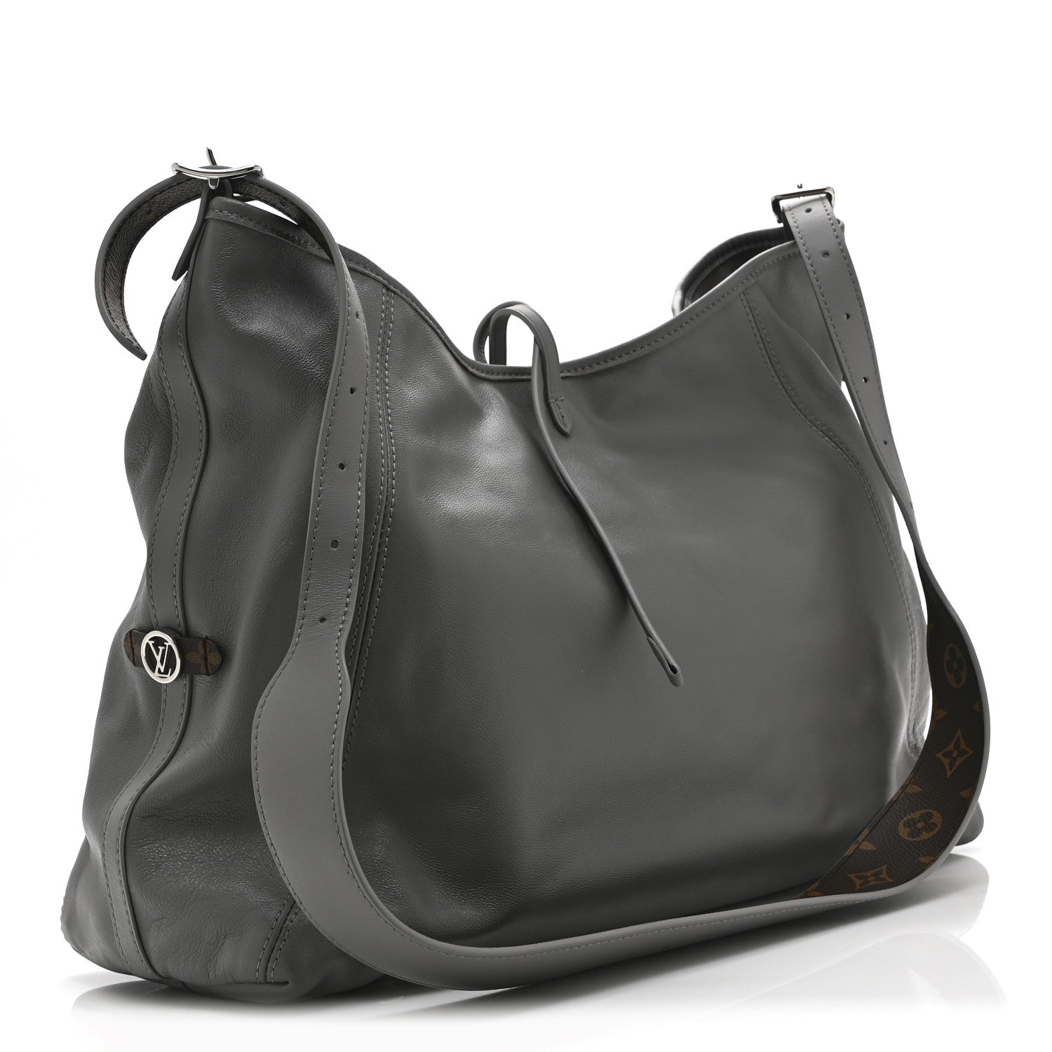 Louis Vuitton Lambskin Carryall MM Trianon Gray 1854073 – FASHIONPHILE