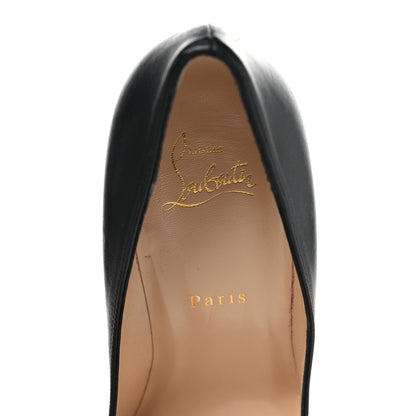 Christian Louboutin Shiny Nappa Pigalle Follies 85 Pumps 38.5 Black 7 of 8