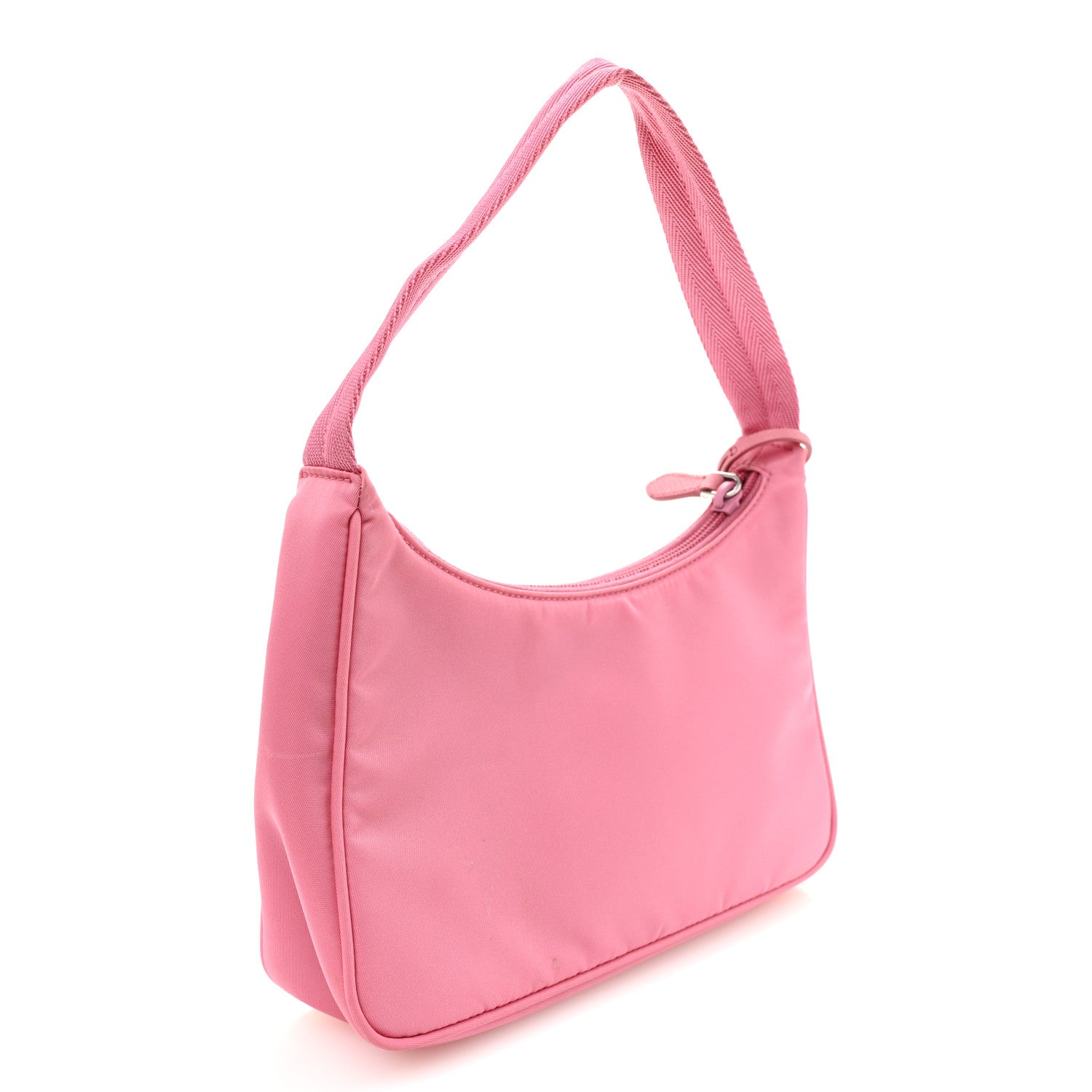 Prada Tessuto Nylon Mini Re-Edition 2000 Bag Begonia 3 of 11