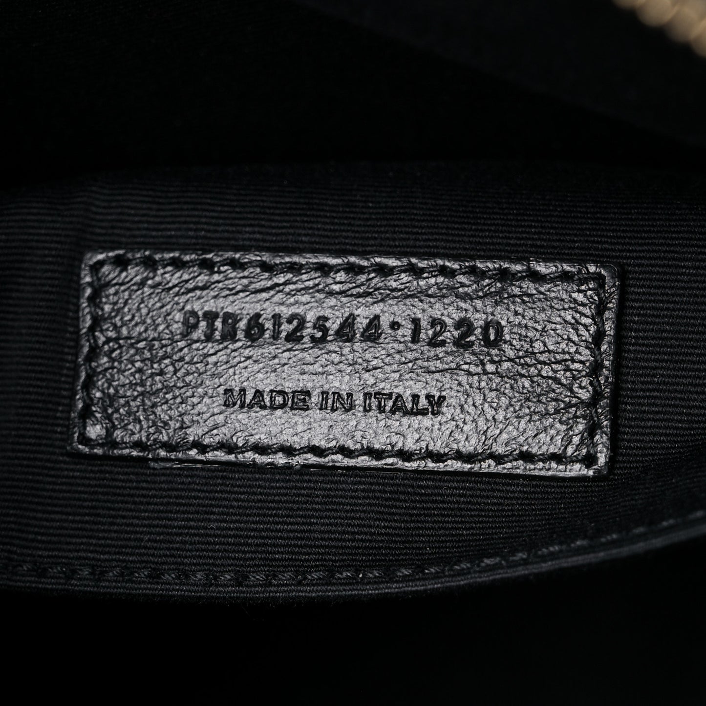 Calfskin Matelasse Monogram Lou Camera Bag Black