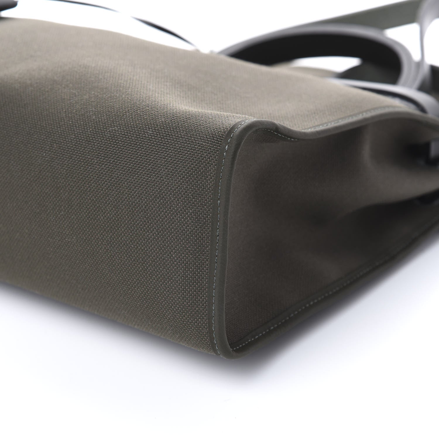Hermes Vache Hunter Toile Herbag Zip 31 PM Kaki 7 of 8
