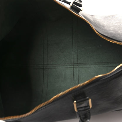 Louis Vuitton Epi Keepall 55 Black 4 of 11