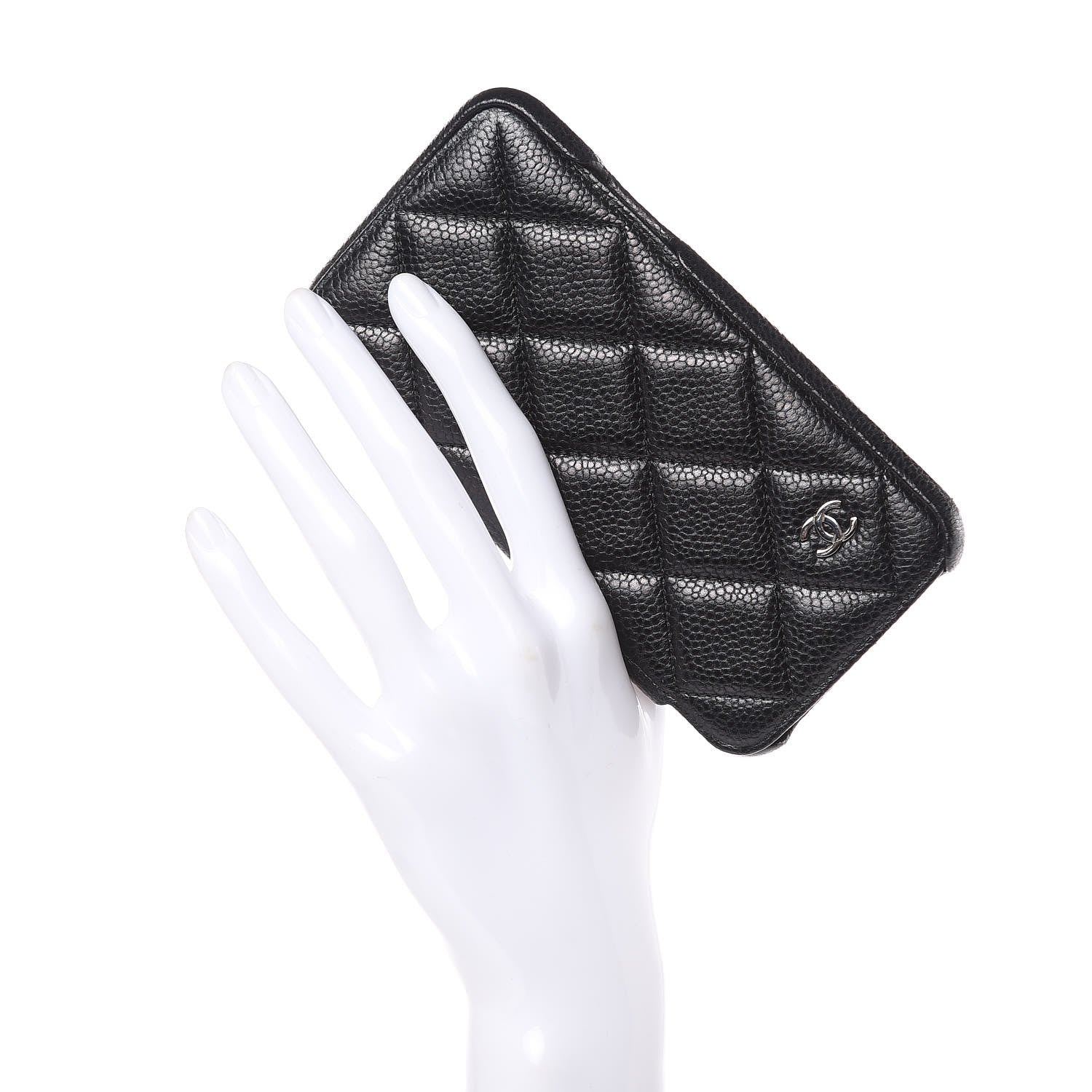 Chanel Caviar Quilted iPhone X Case Black 2 of 10