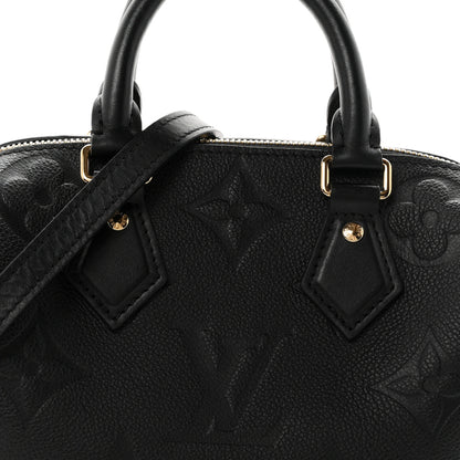 Louis Vuitton Empreinte Monogram Giant Speedy Bandouliere 20 Black 7 of 9