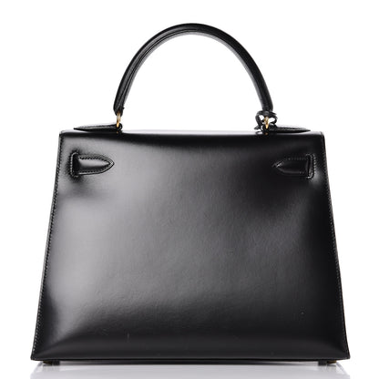 Hermes Box Kelly Sellier 28 Black 4 of 44