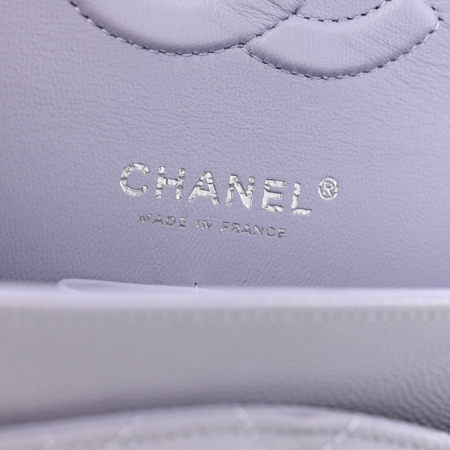 Chanel Caviar Quilted Medium Double Flap Light Purple 6 of 11