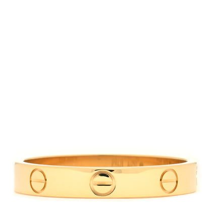 Cartier 18K Yellow Gold 3.5mm LOVE Wedding Band Ring 60 9.25 3 of 5
