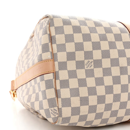 Louis Vuitton Damier Azur Keepall Bandouliere 45 8 of 11