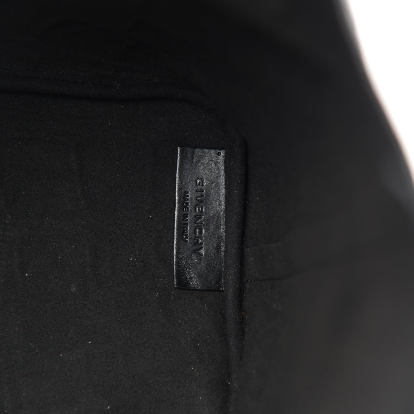 Calfskin Crocodile Embossed Medium Antigona Tote Black