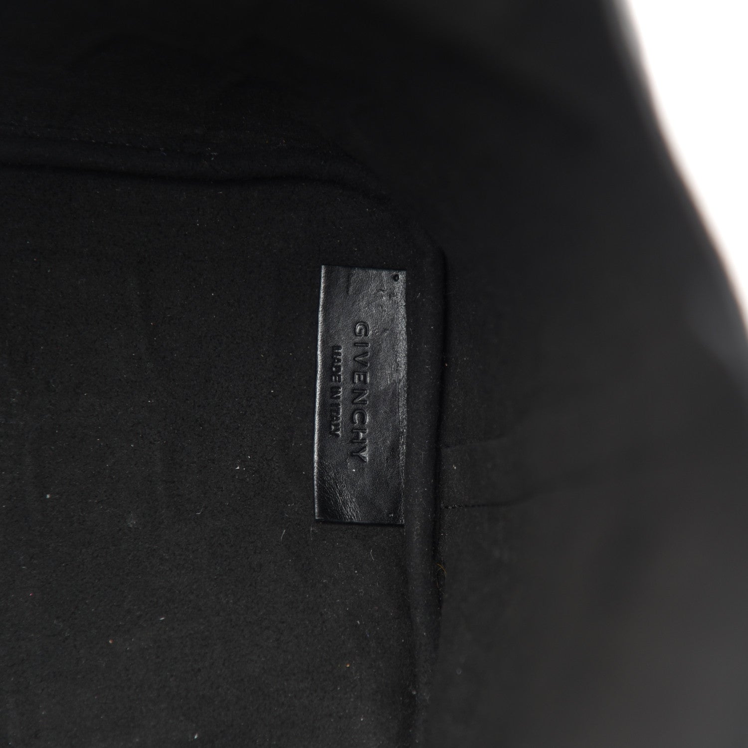 Givenchy Calfskin Crocodile Embossed Medium Antigona Tote Black 8 of 10