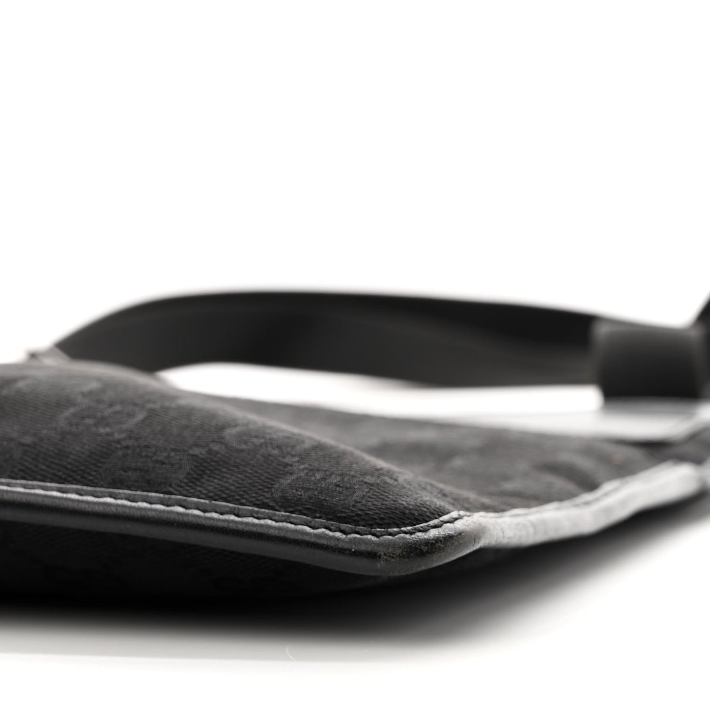 GG Monogram Messenger Crossbody Bag Black