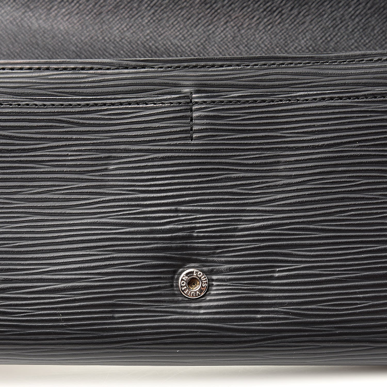 Louis Vuitton Epi Louise Wallet Black 7 of 13