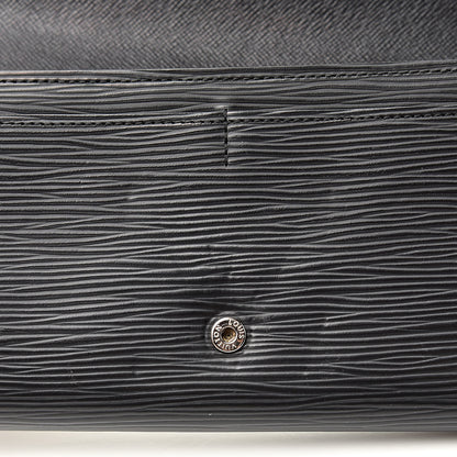 Louis Vuitton Epi Louise Wallet Black 7 of 13