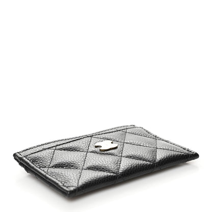 Chanel Caviar Quilted Card Holder Black 4 of 11