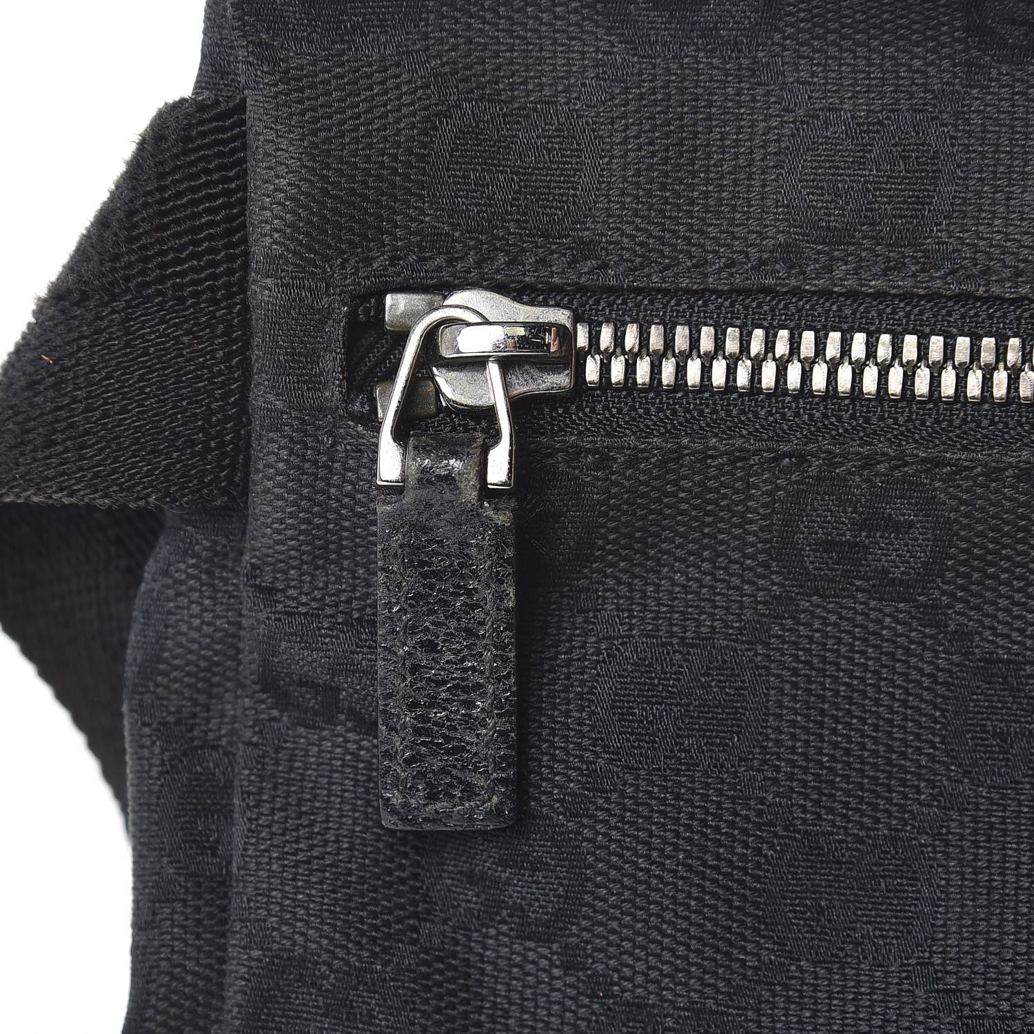 Gucci GG Monogram Double Pocket Belt Bag Black 9 of 10