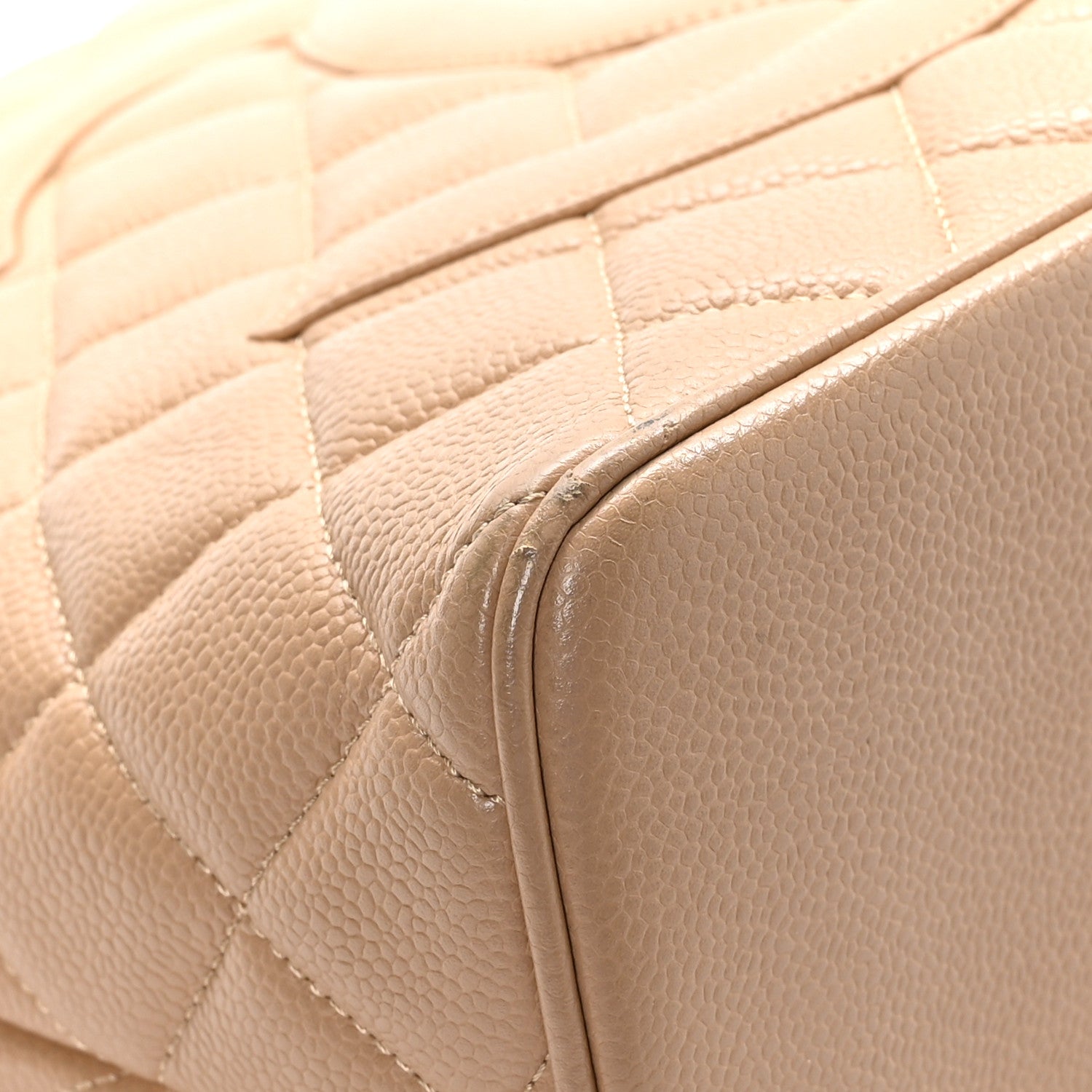 Chanel Caviar Quilted Medallion Tote Beige 13 of 13