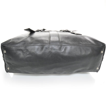 FASHIONPHILE SALVATOREFERRAGAMOLeatherGancioToteBlack 4 of 8