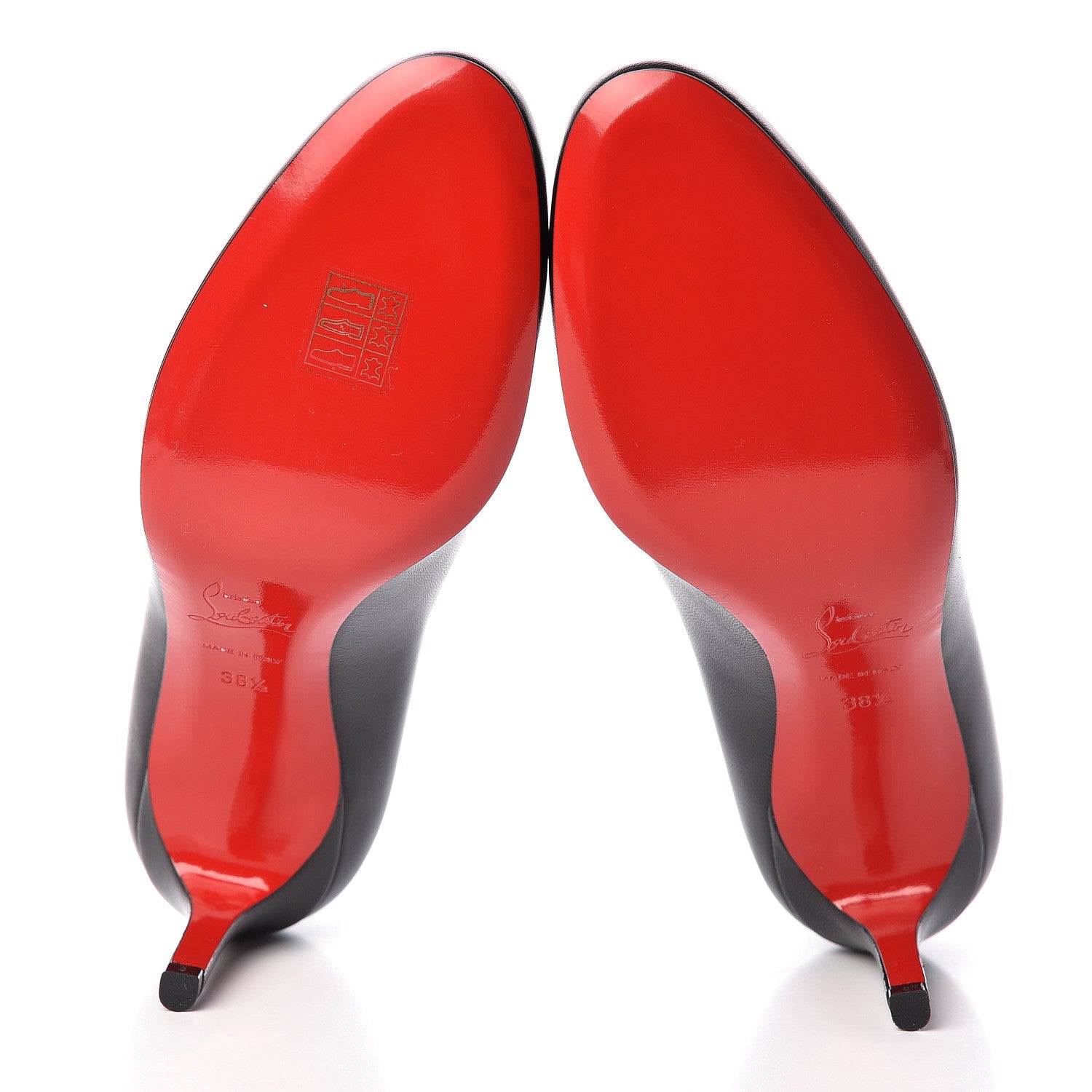 Christian Louboutin Kid Simple 70 Pumps 38.5 Black 5 of 8