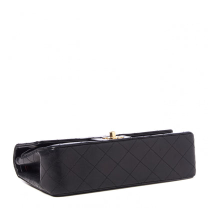 Chanel Lambskin Quilted Small Double Flap Black 3 of 9