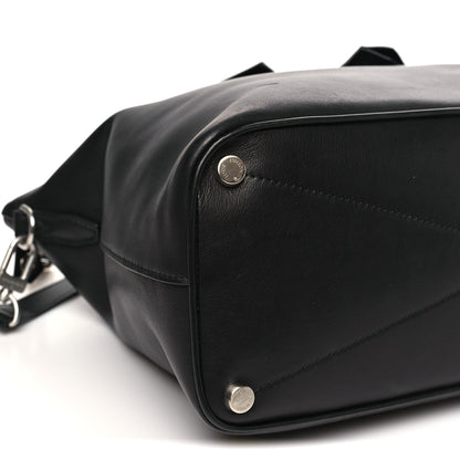 Louis Vuitton Smooth Millesime Calfskin Lockit MM Black 8 of 9