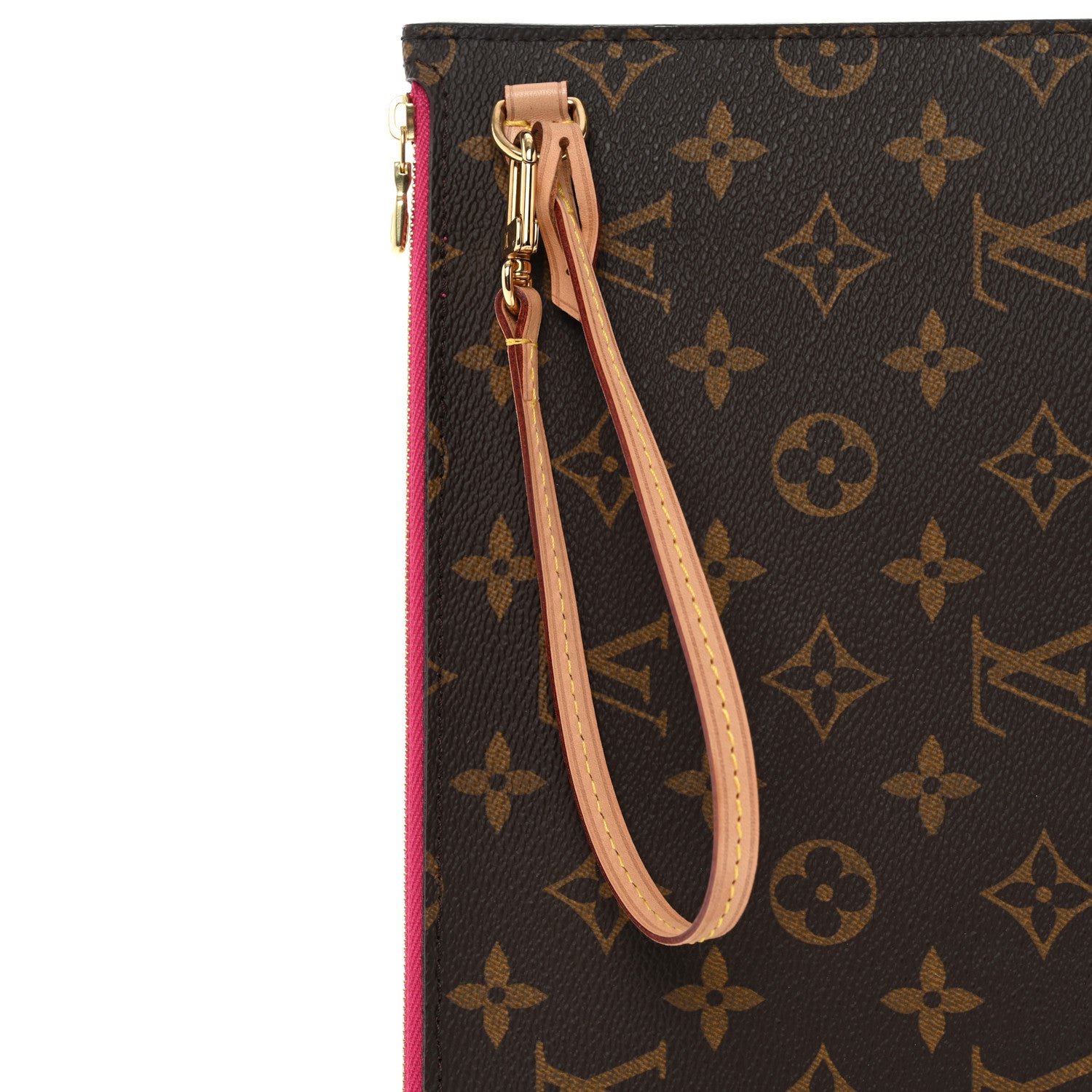 Louis Vuitton Monogram Neverfull MM GM Pochette Pivoine 8 of 9