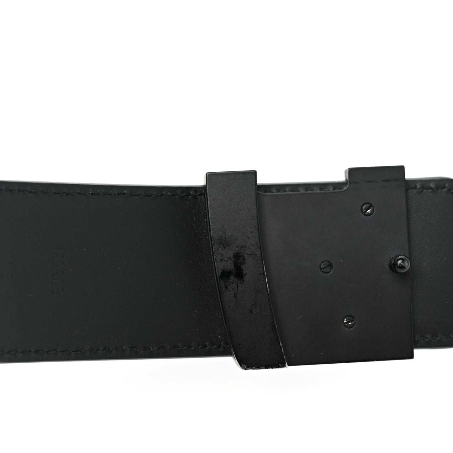 Damier Graphite 40mm LV Initiales Belt 95 38