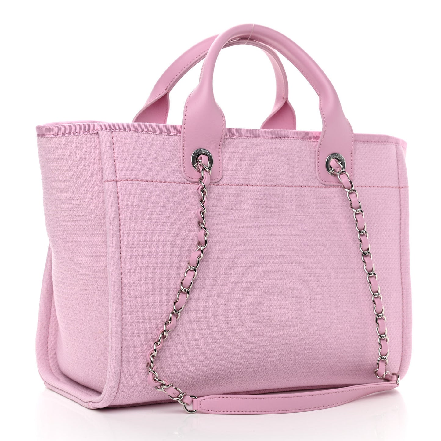 Mixed Fibers Small Deauville Tote Pink