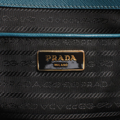 Prada Saffiano Lux Tote Ottanio 7 of 9