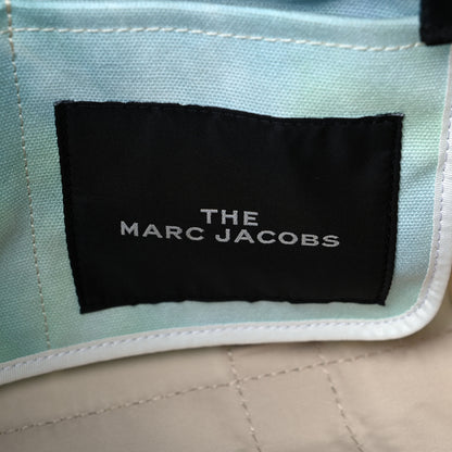 Marc Jacobs Cotton Canvas Tie Dye Medium The Traveler Tote Bag Blue Multi 6 of 16