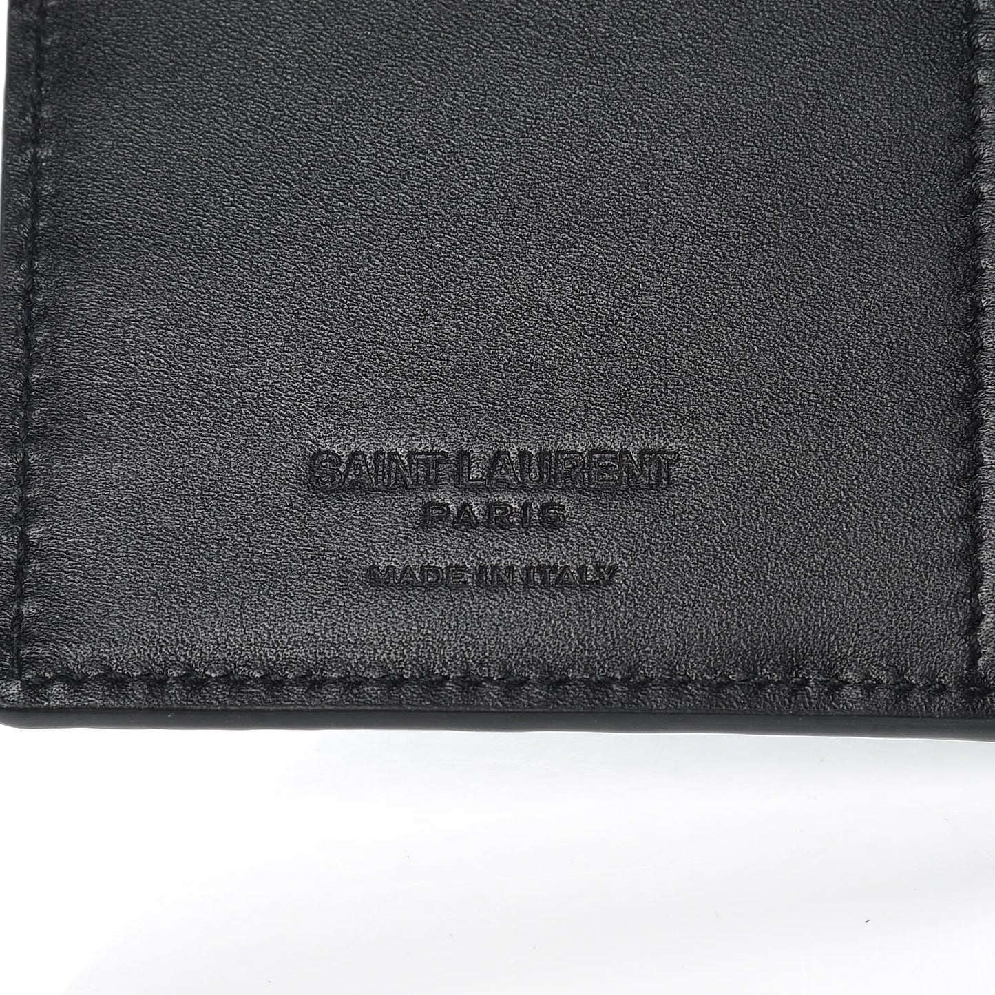 Calfskin Crocodile Embossed Continental Wallet Black