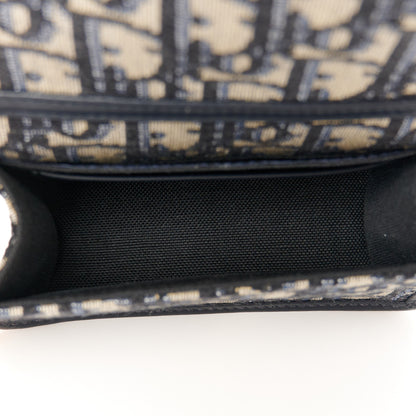 Christian Dior Oblique 30 Montaigne 2-In-1 Pouch Blue 5 of 11