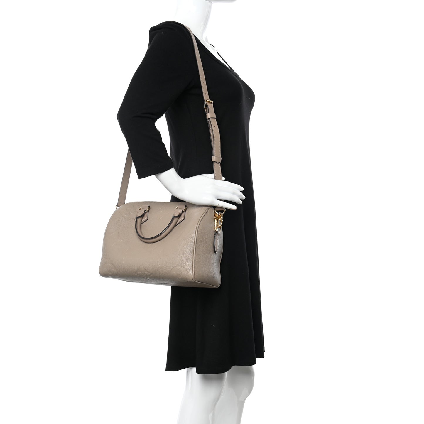 Empreinte Monogram Giant Speedy Bandouliere 25 Tourterelle