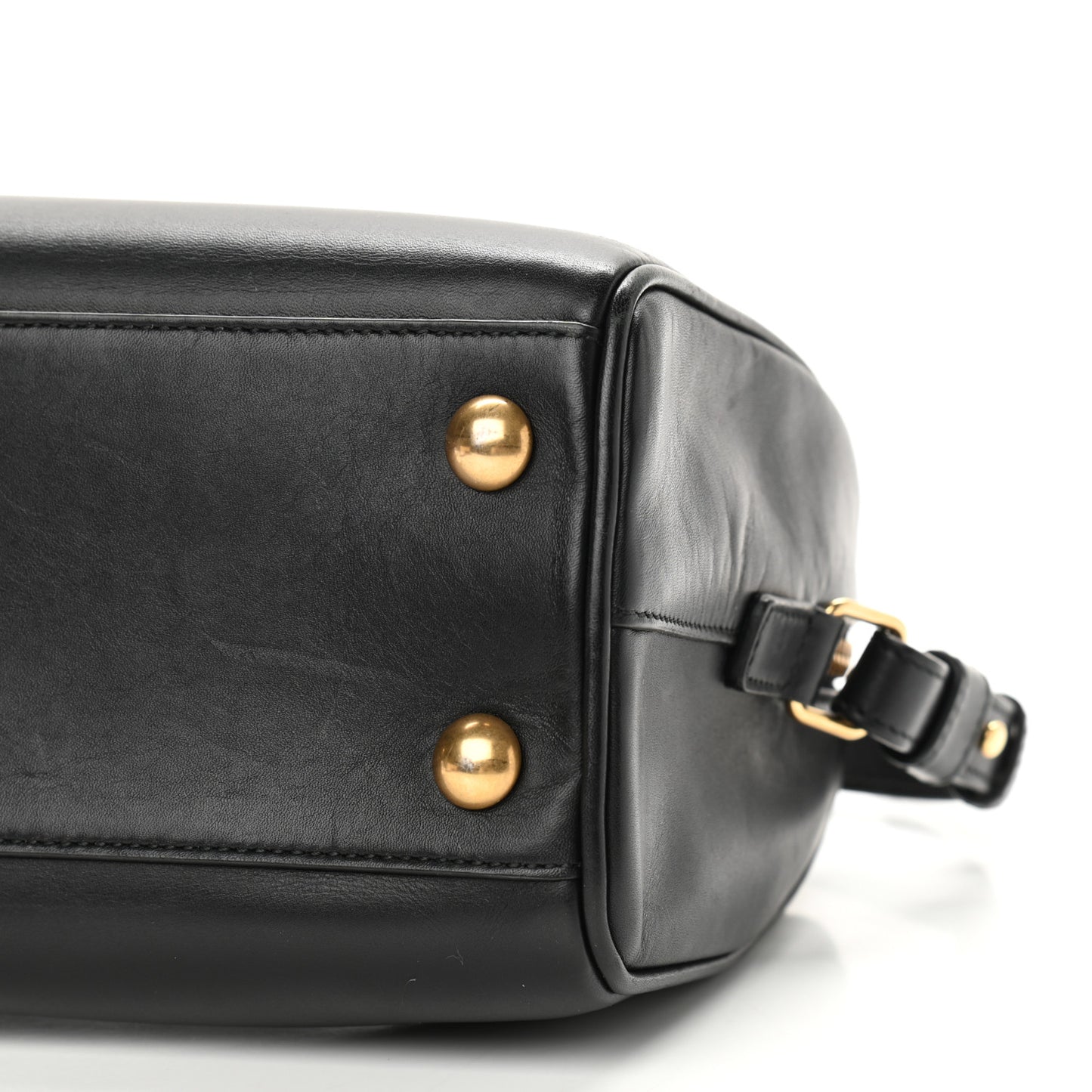 Calfskin Classic Baby Duffle Black