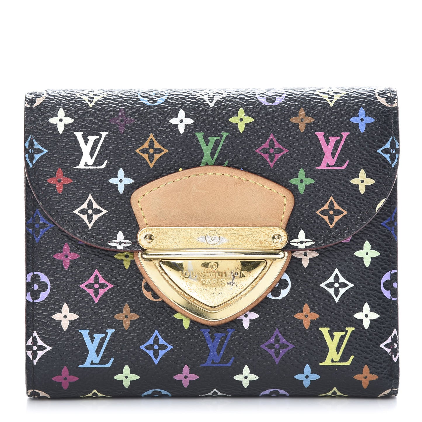 Monogram Multicolor Joey Wallet Black Grenade