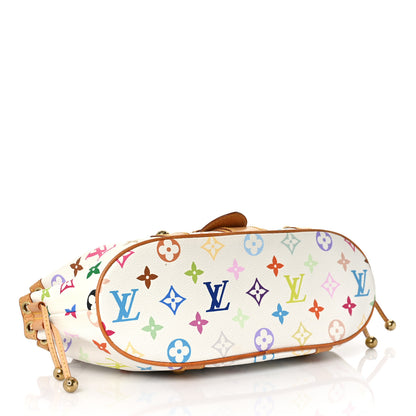Louis Vuitton Monogram Multicolor Theda GM White 4 of 9