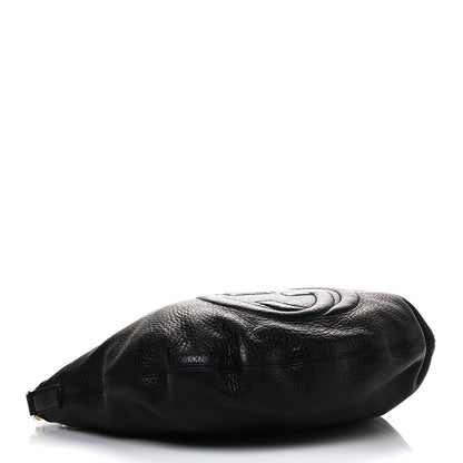 Gucci Pebbled Calfskin Medium Soho Hobo Black 4 of 14
