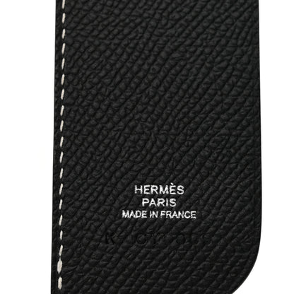 Hermes Epsom Sautdepage Bookmark Black 5 of 6