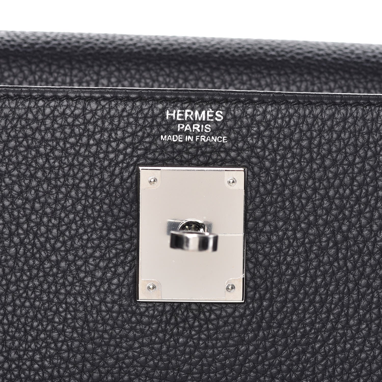 Hermes Togo Kelly Retourne 32 Black 9 of 42