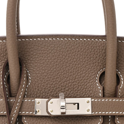 Hermes Togo Birkin 25 Etoupe 8 of 11