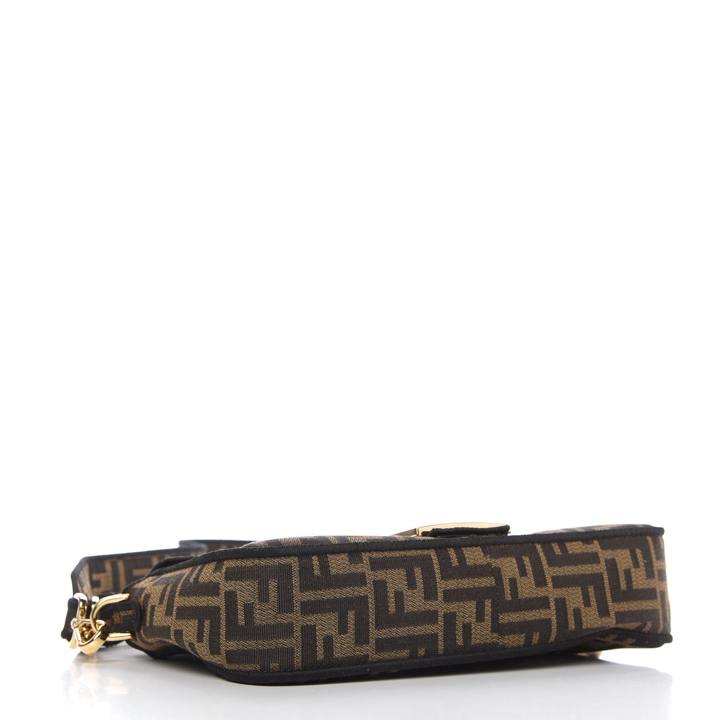 Fabric Jacquard FF 1974 Medium Baguette Tobacco Moro Black