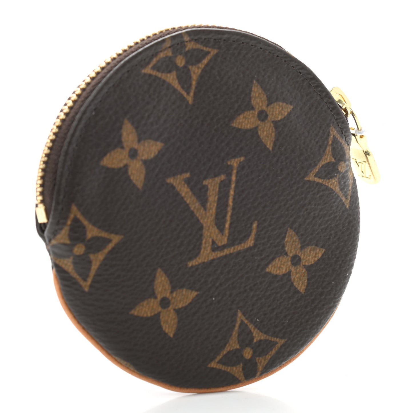 Monogram Round Coin Purse