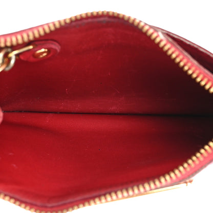 Louis Vuitton Vernis Key Pouch Cherry 6 of 17