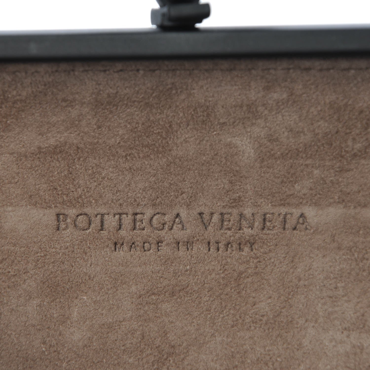 Bottega Veneta Metallic Paillettes Sequin Intrecciato Knot Clutch 6 of 6